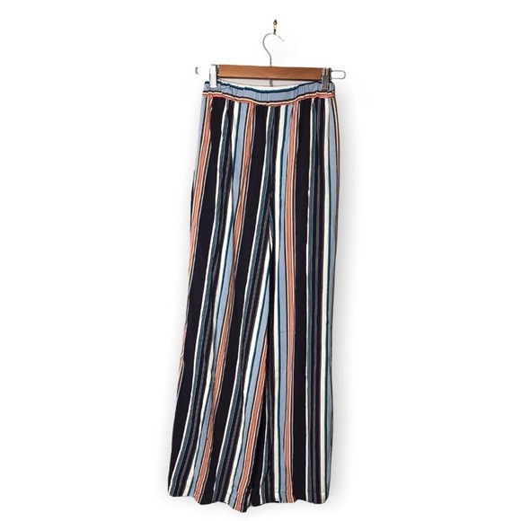 Love to be Spoiled | Colorful Striped High Rise Wide Leg Pants Boho Fest… - Picture 8 of 10
